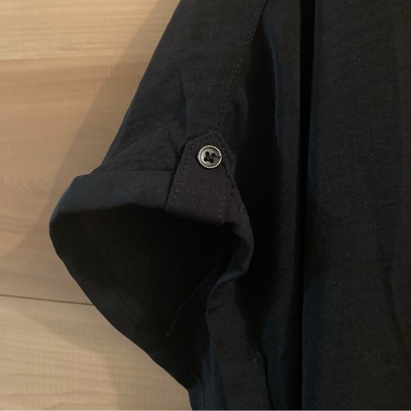 Maurices black zipper back blouse - Picture 5 of 9